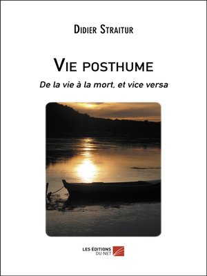 cover image of Vie posthume
